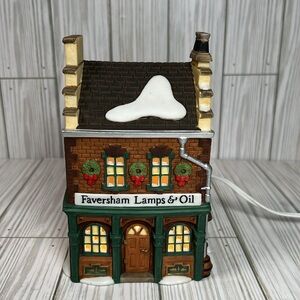 Dept 56 Dickens‎ Village Faversham Lamps & Oil (no box)